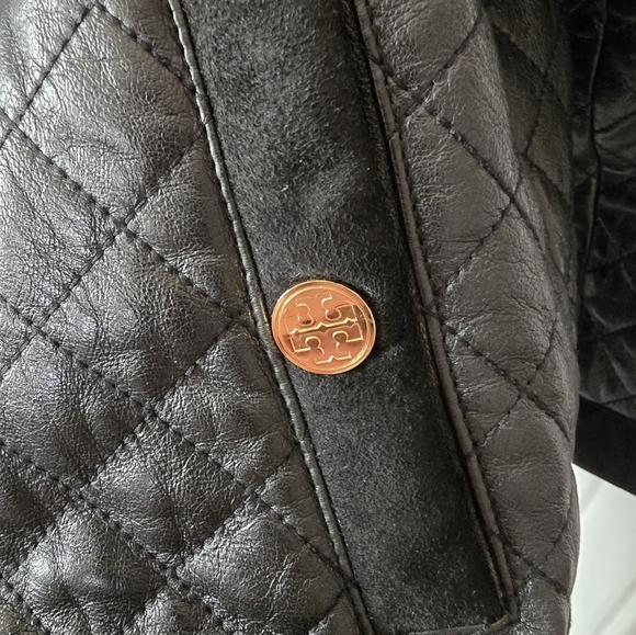 Tory Burch leather jacket - Picture 4 of 8